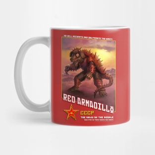 Red Armadillo Mug